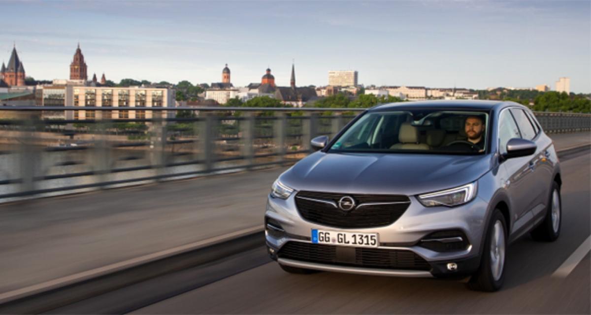 Opel Grandland X : 180 ch pour coiffer la gamme