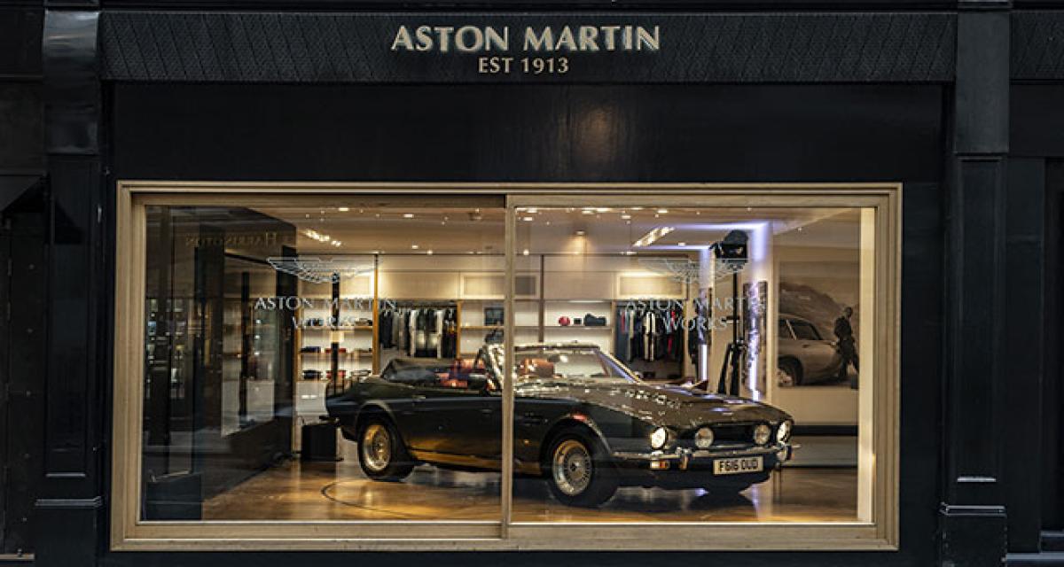 Aston Martin installe ses anciennes à Londres