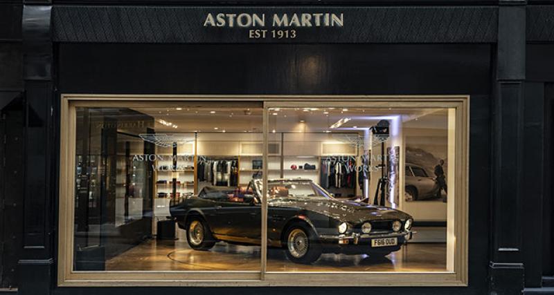  - Aston Martin installe ses anciennes à Londres