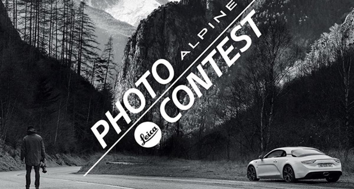 Alpine lance un concours avec Leica