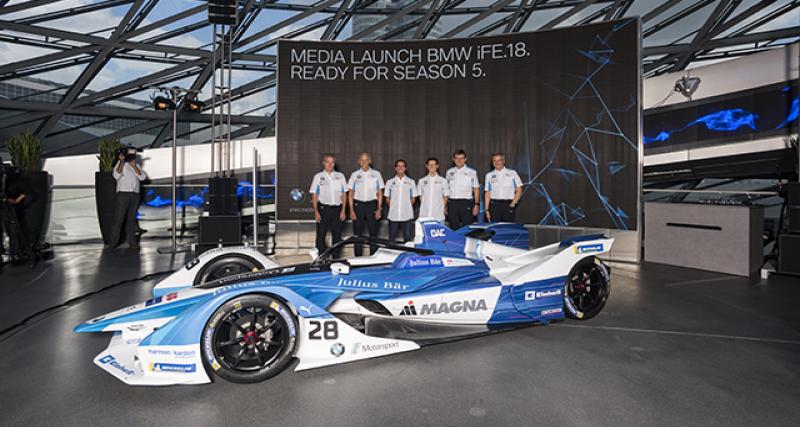  - BMW présente sa première Formule E
