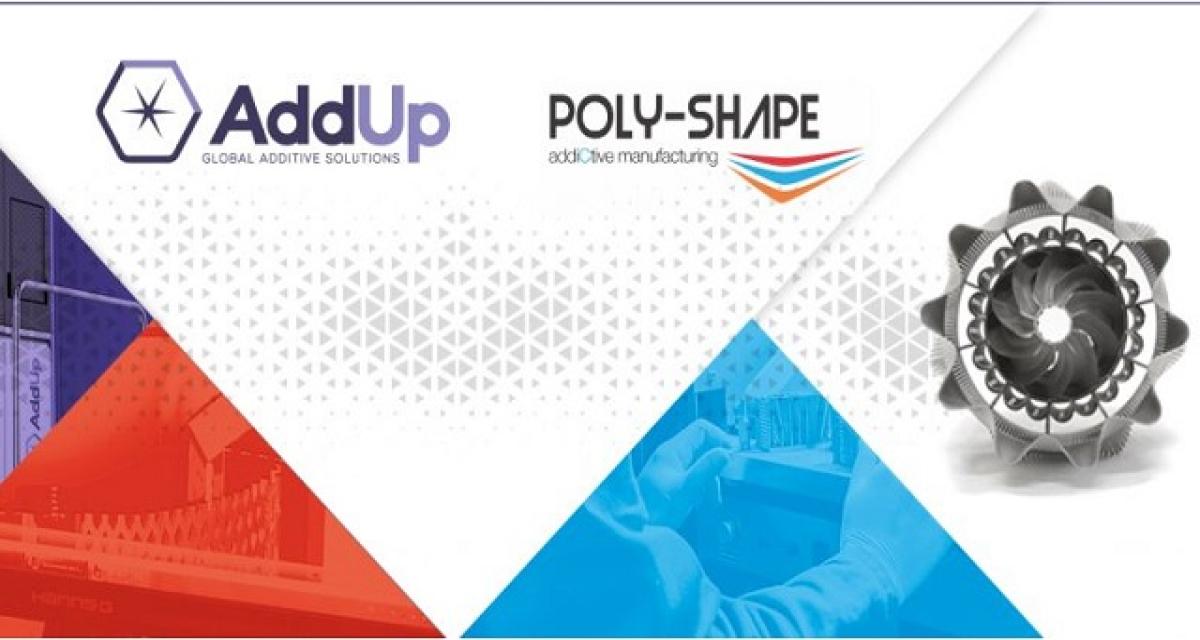 Impression 3D : AddUp se renforce avec Poly-Shape