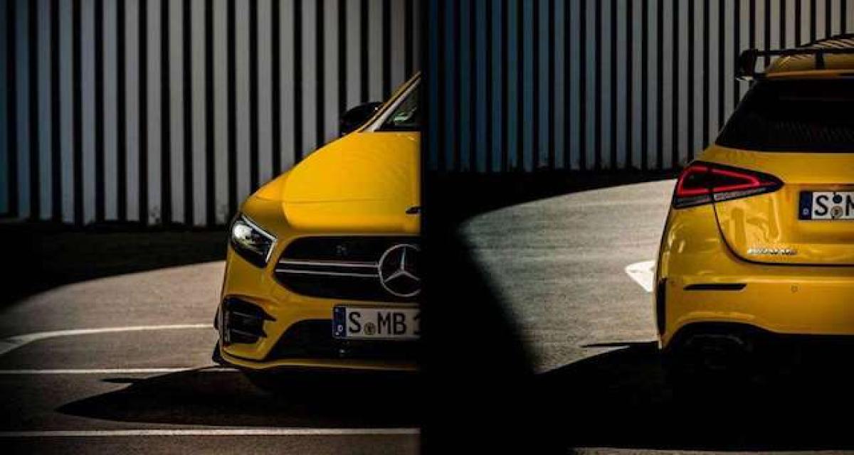 Nouveau teaser Mercedes-AMG A35