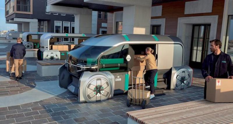  - Renault dévoile le concept EZ Pro, le futur de la livraison urbaine