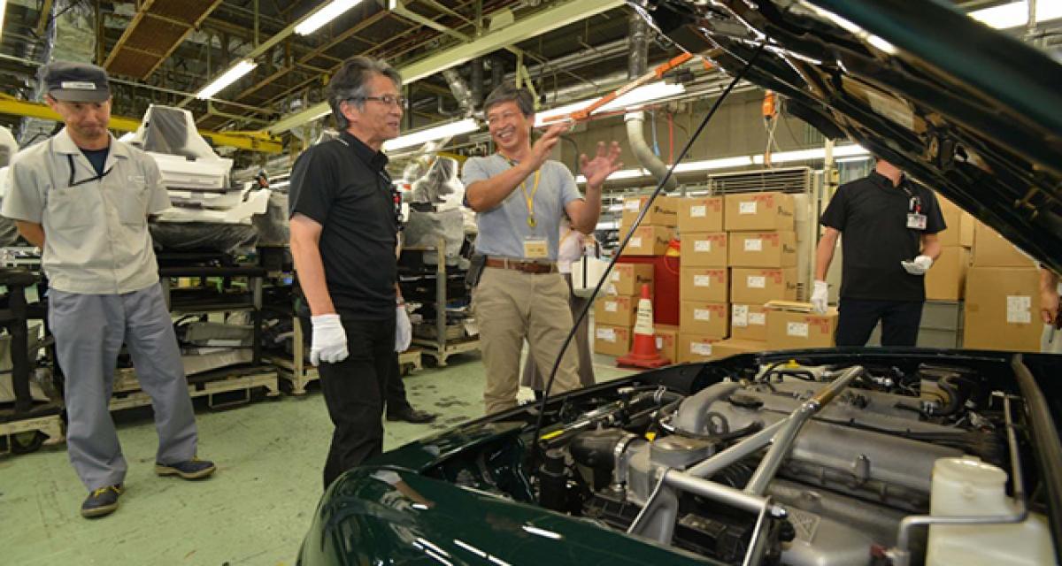 La première Mazda MX-5 restaurée par son constructeur