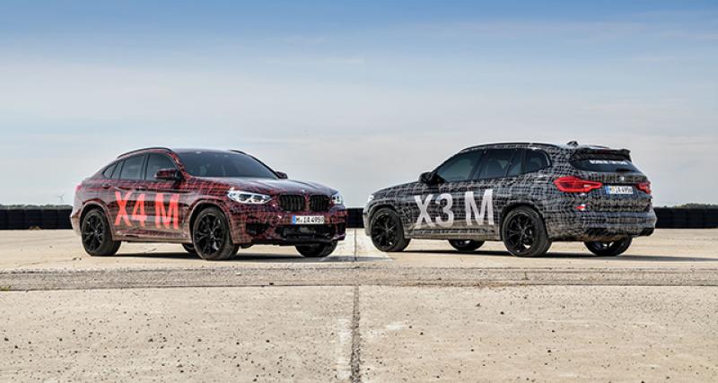  - Des BMW X3 et X4 M Competition à venir