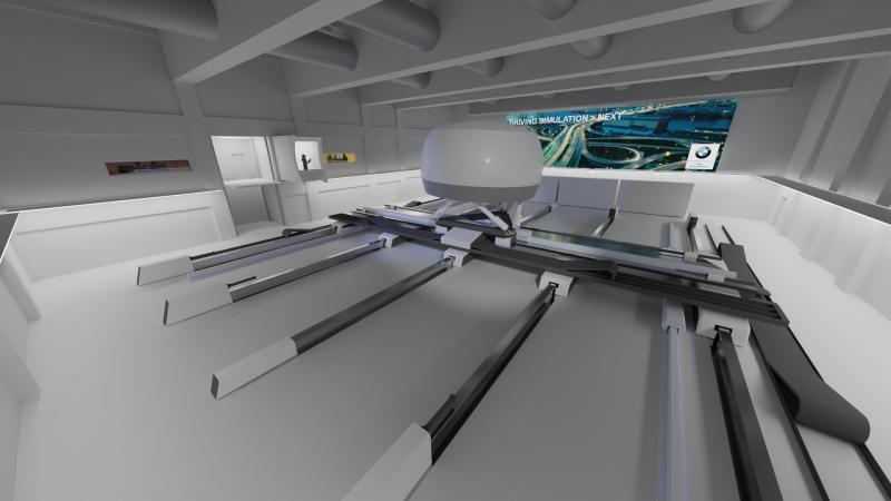 BMW construit un nouveau centre de simulation de conduite 1