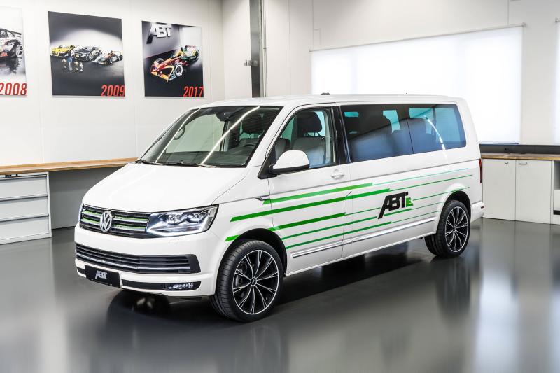 Hanovre 2018 : Volkswagen eCaddy & eTransporter par ABT 1