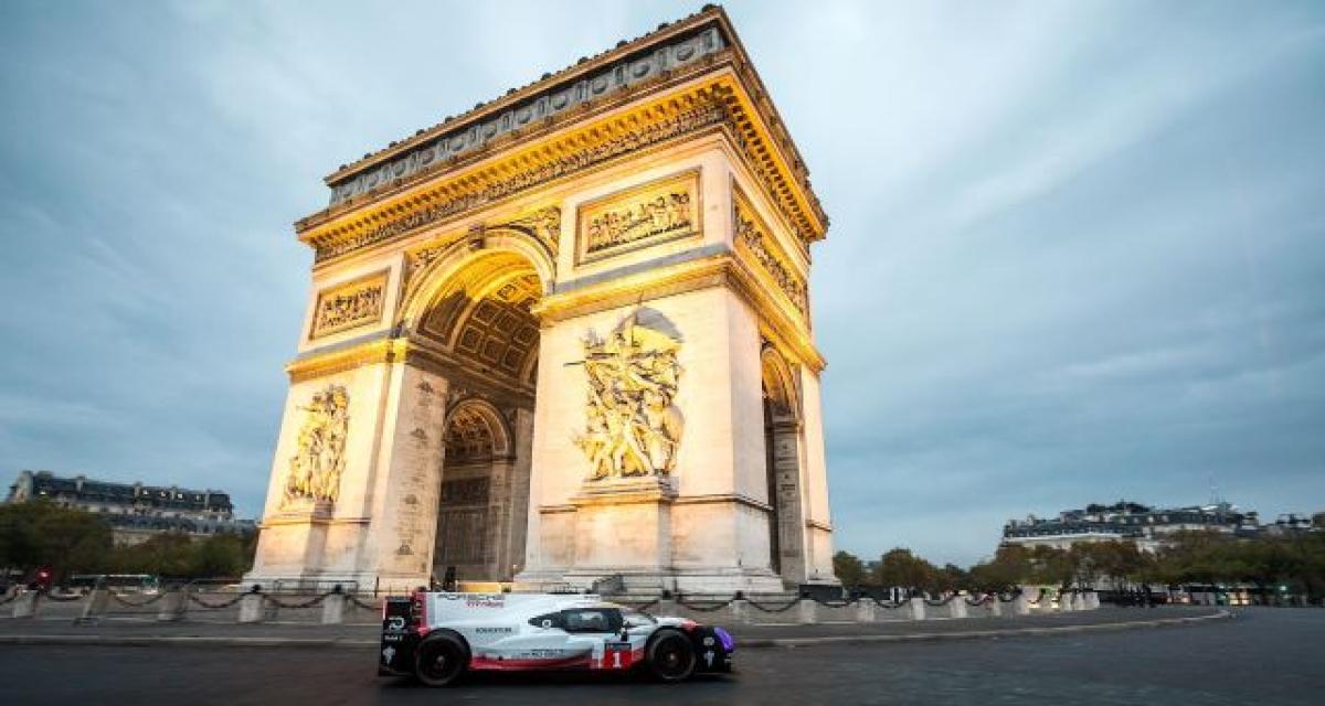 La Porsche 919 Hybrid joue les parisiennes