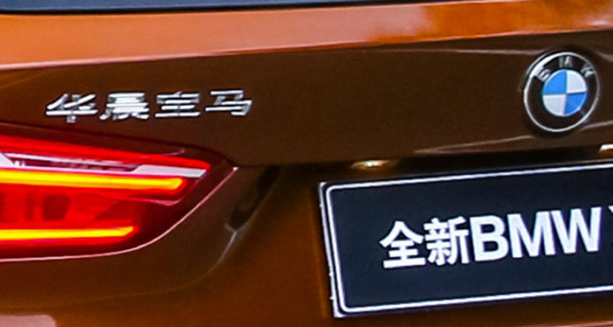 BMW prend le contrôle de sa coentreprise chinoise
