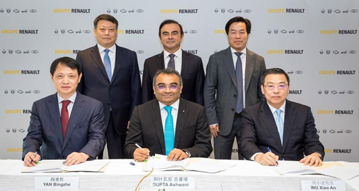 Renault et Brilliance : un accord de coopération