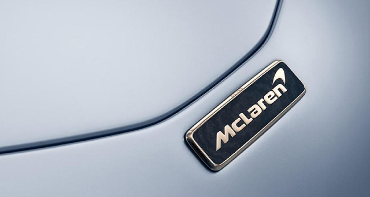 McLaren Speedtail : une affaire de badge