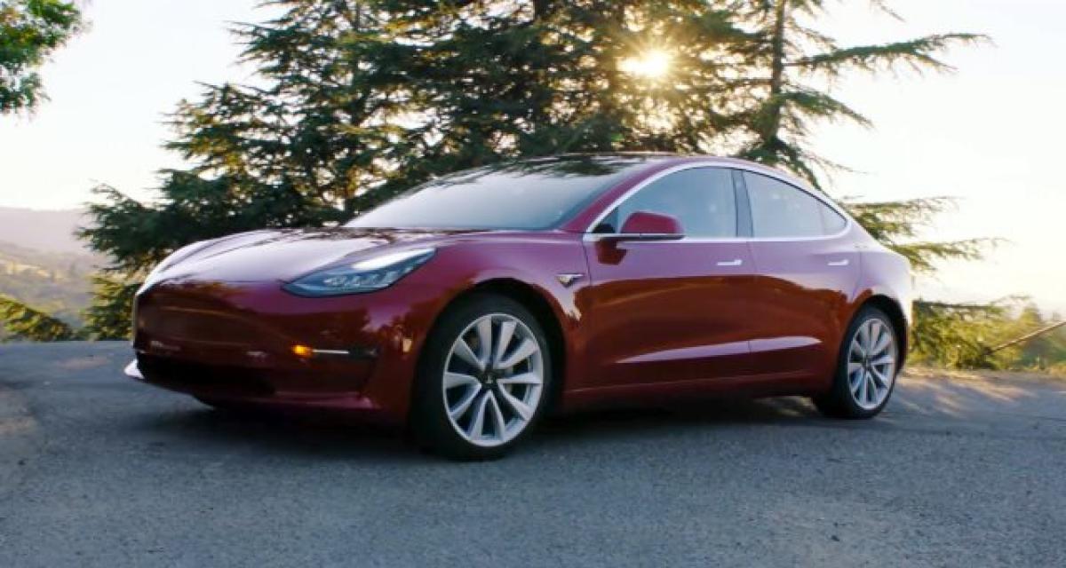 Tesla ajoute une batterie Mid Range sur la Model 3