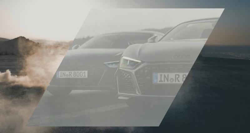  - Audi tease la R8 restylée