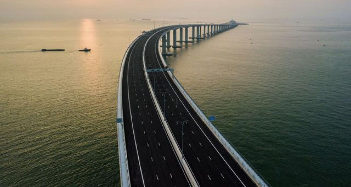 Hong Kong-Zhuhai-Macao: le plus long pont maritime au monde