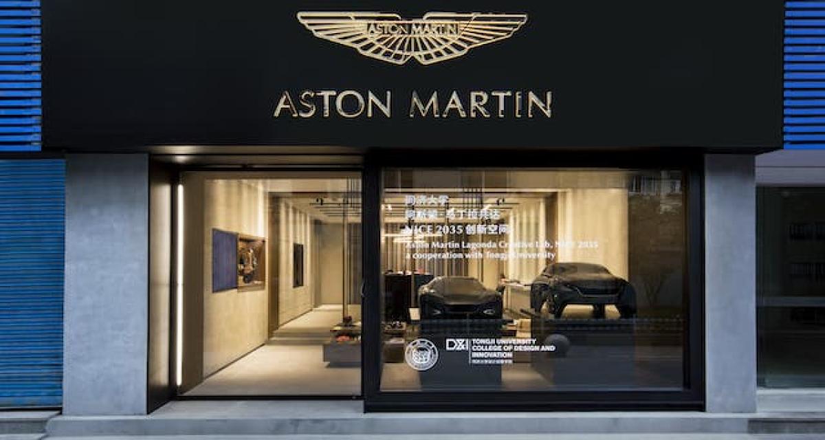 Aston Martin ouvre un centre de design en Chine