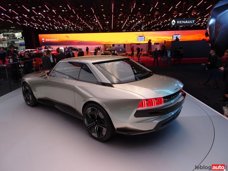 Mondial Paris 2018 Live : Peugeot E-Legend, le sépia est tendance 1