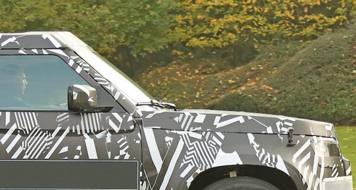 Spyshots: Land Rover Defender 3 portes