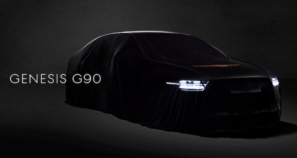 Genesis tease la G90 restylée