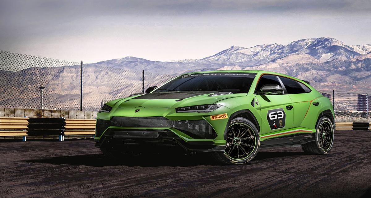 Lamborghini Urus ST-X Concept : SUV de course