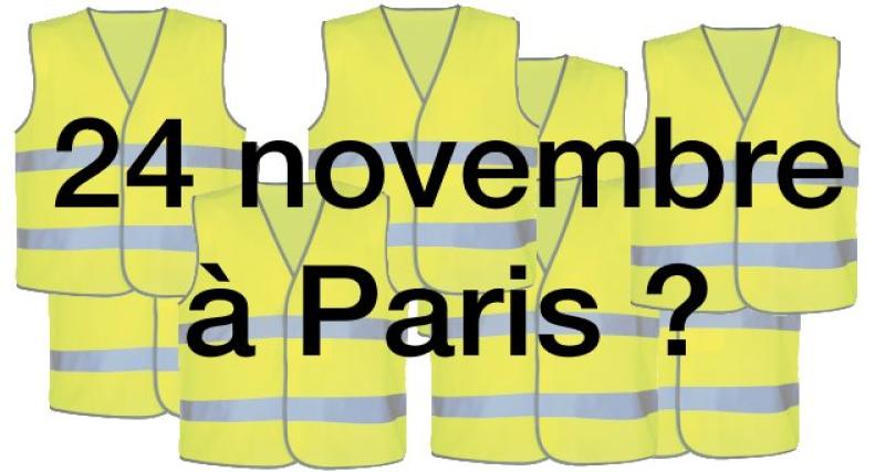  - "gilets jaunes" : ok pour Paris samedi, mais pas à la Concorde