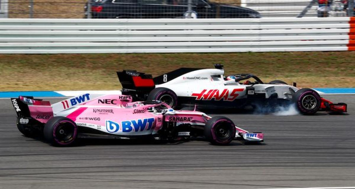 F1 : bras de fer entre Haas et Racing Point Force India