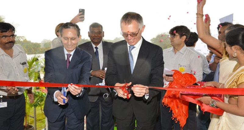  - PSA inaugure son usine de moteurs et boîtes en Inde