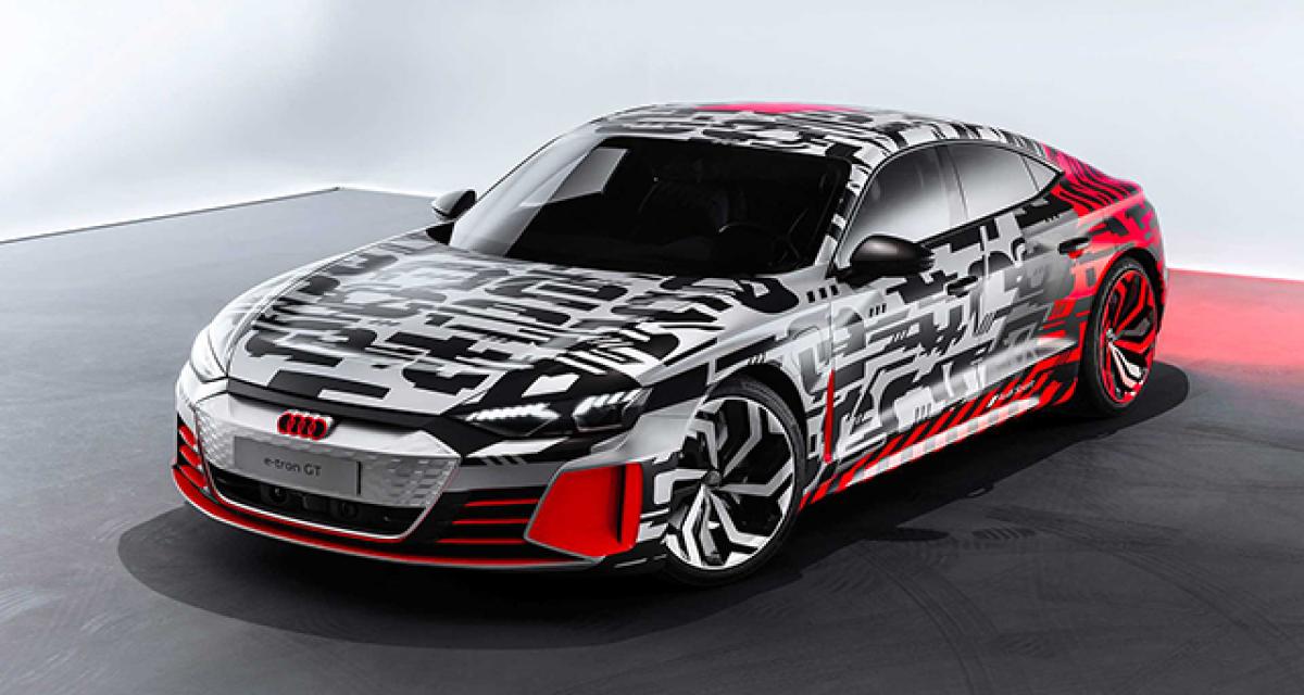 Audi e-Tron GT : Premières photos de l'anti-Tesla Model S