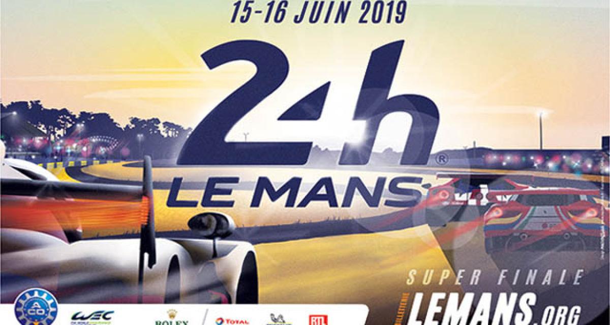 24 Heures du Mans 2019 : l'affiche dévoilée