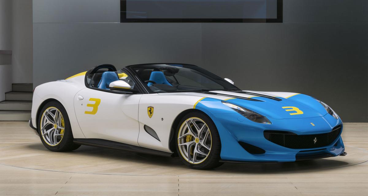 Ferrari SP3JC : nouveau one-off pour le cheval cabré