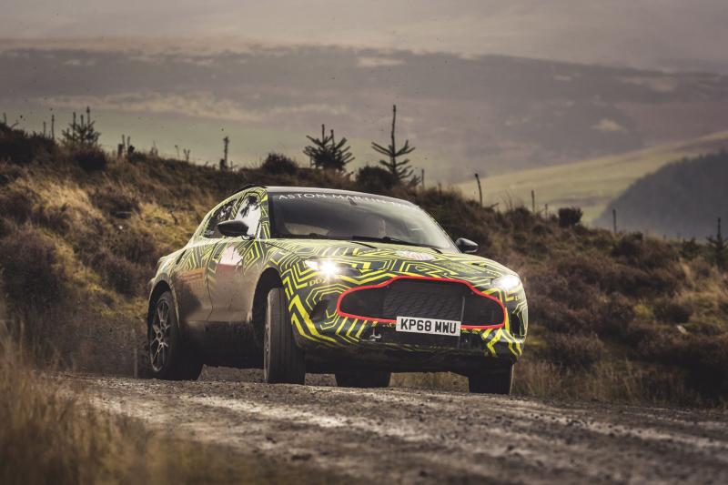  - Première sortie pour l'Aston Martin DBX 1