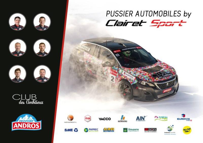  - Trophée Andros 2018-2019 : le Team Pussier repart en Peugeot 3008 1