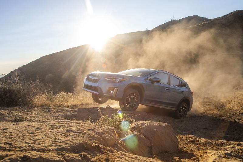  - Los Angeles 2018 : Subaru Crosstreck Hybrid, rechargeable 1