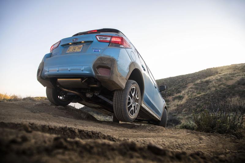  - Los Angeles 2018 : Subaru Crosstreck Hybrid, rechargeable 1