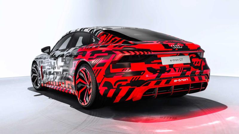  - Audi e-Tron GT : Premières photos de l'anti-Tesla Model S 1