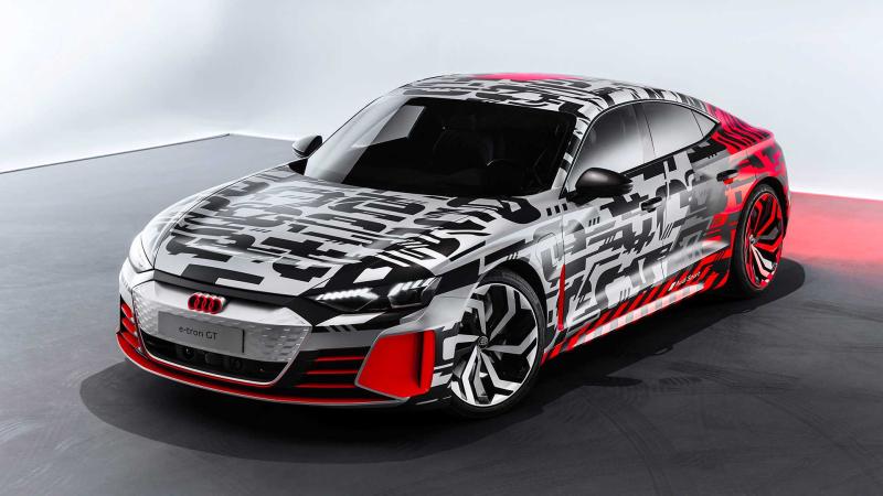 Audi e-Tron GT : Premières photos de l'anti-Tesla Model S 1