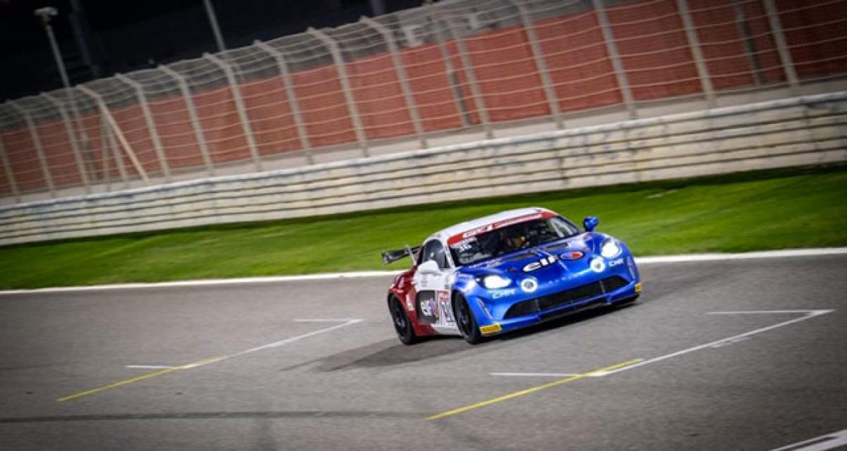 Alpine remporte la GT4 International Cup 2018 à Bahreïn