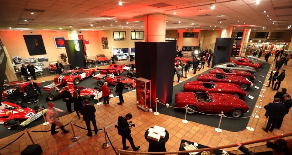 Exposition : showroom Ferrari exceptionnel à Monaco