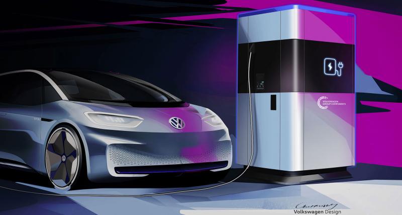  - Volkswagen présente sa borne de recharge mobile