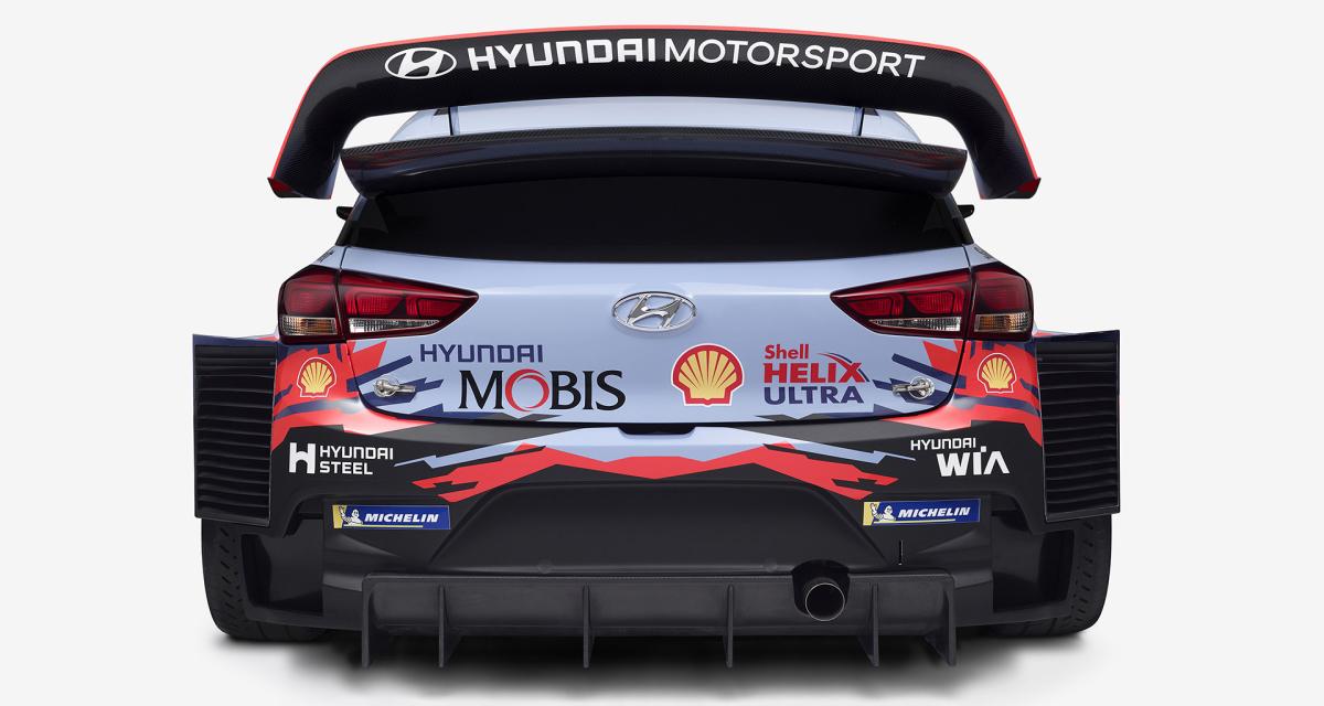 WRC : Premier aperçu de la nouvelle Hyundai i20 WRC 2019