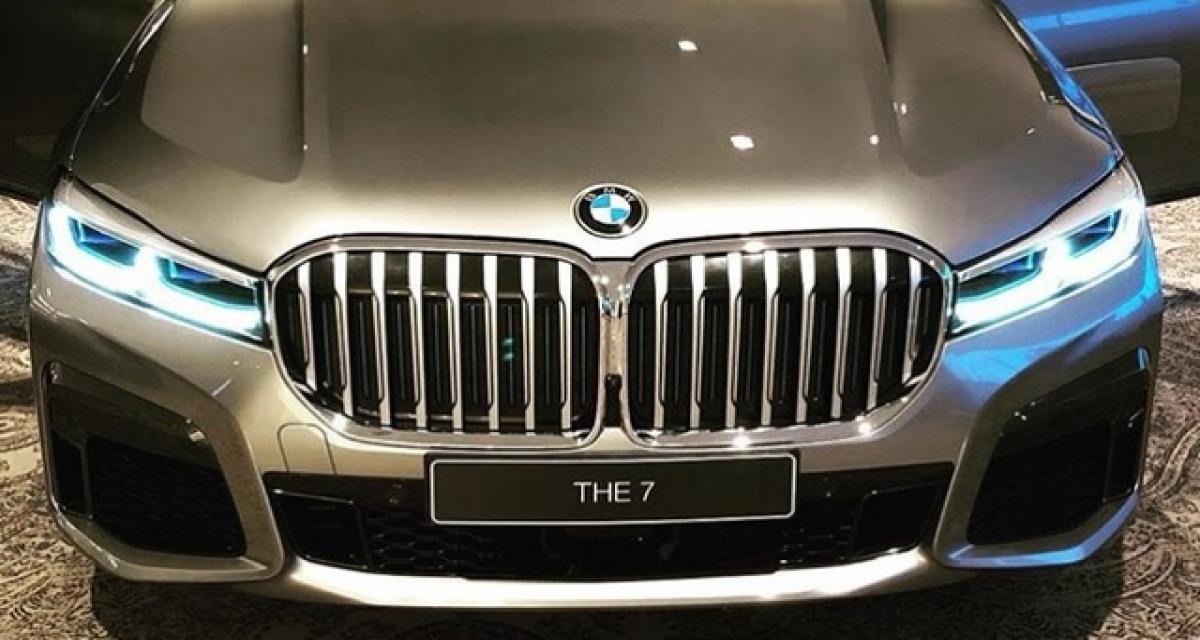 La BMW Série 7 restylée en avance ?