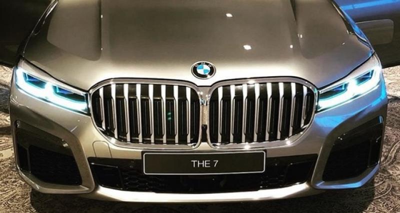  - La BMW Série 7 restylée en avance ?