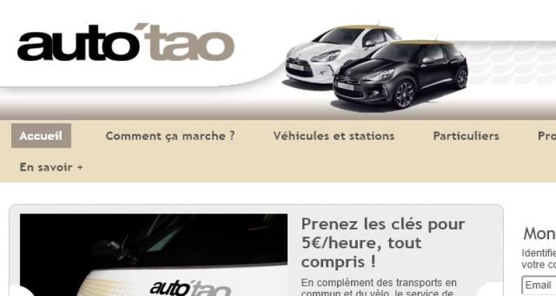  - Auto-partage : Orléans ferme Auto'Tao