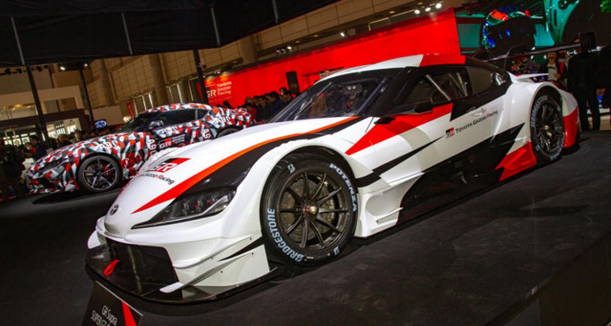Tokyo Auto Salon 2019 live : Toyota Supra Super GT 500 Concept