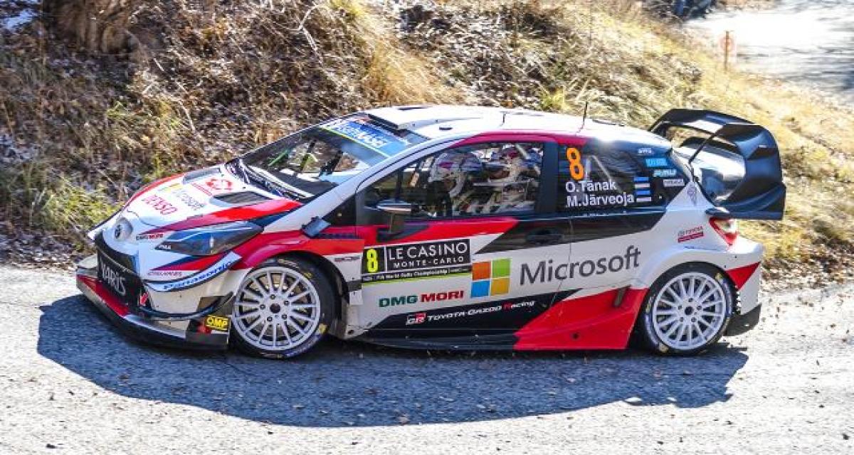 WRC - Monte Carlo 2019 : Tänak sur les chapeaux de roues