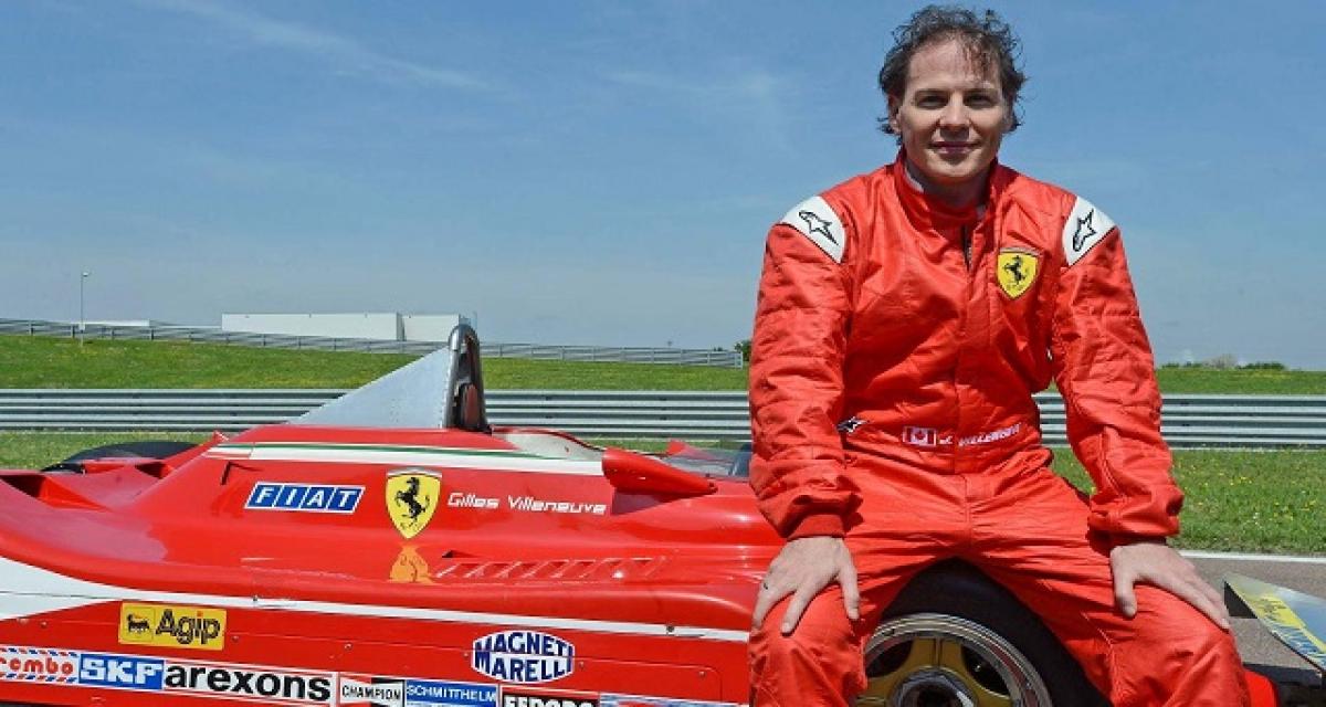 Jacques Villeneuve avec Ferrari en GT Endurance Italie
