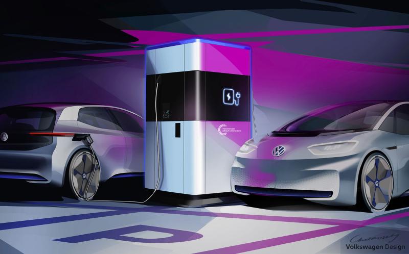  - Volkswagen présente sa borne de recharge mobile 1