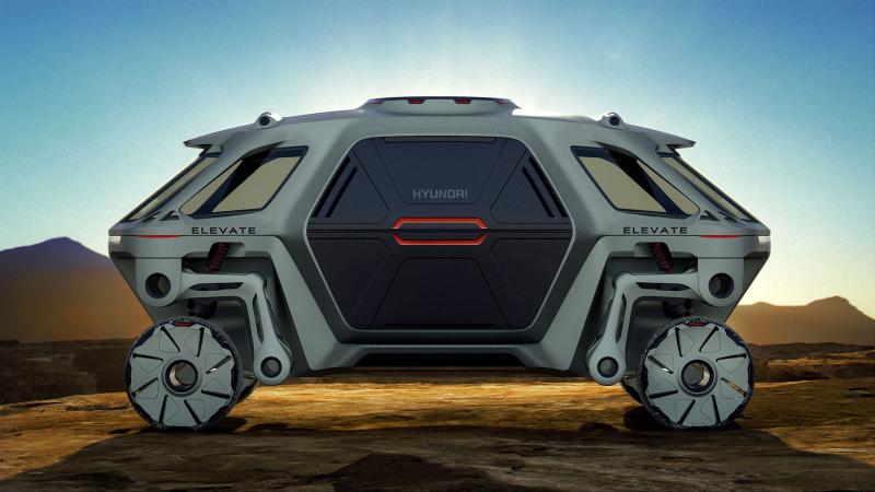  - CES 2019 : Hyundai Elevate, la voiture qui marche 1