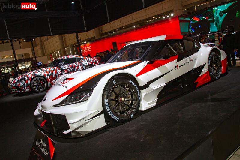 Tokyo Auto Salon 2019 live : Toyota Supra Super GT 500 Concept 1