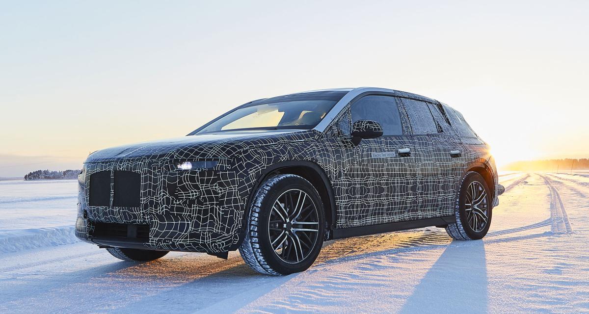 BMW iNext, sortie hivernale pour les prototypes